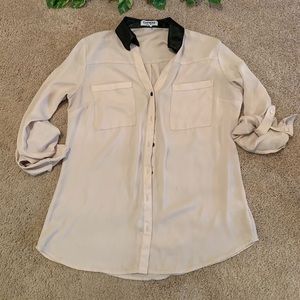 Express Cream Portofino Blouse | M